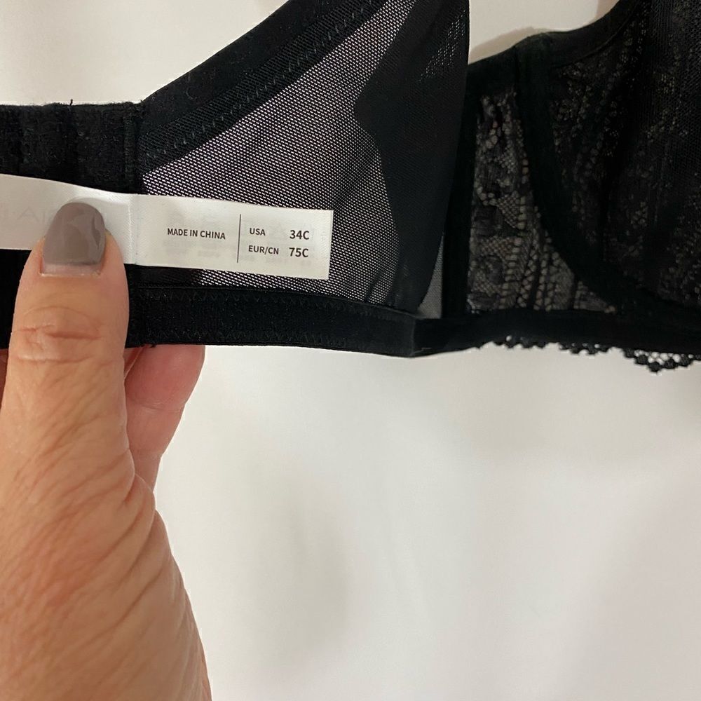 HSIA Black Lace Bra - Picture 8 of 9